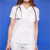 Туника женская 256 Louisiana, R150 белый, XXL 256R150XXL