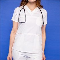 Туника женская 256 Louisiana, R150 белый, L 256R150L