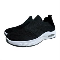Слипоны мужские ST031, черный, 40 ST031-BLK-40