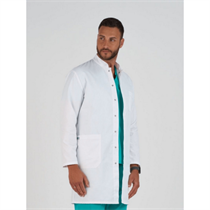 Халат мужской BS833 на кнопках, белый, 54 BS833-WHT-54