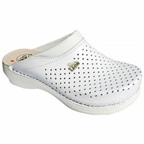 Сабо Леон PU100, женские, белые, 40 PU100-40