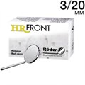Зеркало HR FRONT, размер 3/20мм, плоское, упаковка 12 шт., Röder (Германия) 0001913941 - фото 444320