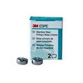 Коронки E-UR-7 из нержавеющей стали Stainless Steel Crowns для временных зубов в отд. уп.: Второй верхний правый, р-р 7, 2шт. 1231912954 - фото 450008