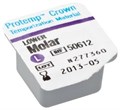 Коронки приформованные из композитного материала Protemp Crown - Нижний моляр (большой), 5 коронок (50612) 7000030518 - фото 460112
