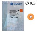 Полиры Диск шлифовальный Kagayaki RoundFlex" мягкие (оранжевые) диаметр 9,5 мм - 50 шт. 2213F/50 - фото 464090