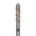 Бор алмазный 868 012 FG, черный, 5 шт. Форма: цилиндр с заостренным концом 868P.FG.012 - фото 465376
