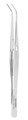 Пинцет анатомический изогнутый N2, 15 см Asa Lady W0602-2 - фото 467190