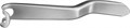 Крючок MINNESOTA, 20х22 мм. Длина 160 мм., арт: DO010R DO010R - фото 492800