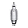 Roto Quick RQ-14 - быстросъемный переходник для турбинных наконечников с регулировкой подачи воды, 4-канальный Midwest 10401400 - фото 497200
