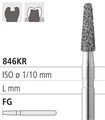 Боры стоматологические алмазные FG 846KR/018, 1 шт, ISO код 314545524018., арт: FG513/1 FG513/1 - фото 501014