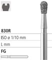 Боры стоматологические алмазные FG 830R/012, зеленый, 6шт. ISO код 314237534012, арт: FG219/6 C FG219/6C - фото 501017