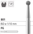 Боры стоматологические алмазные FG 801/013, желтый, 1 шт. ISO код 314001504013., арт: FG5201S/1 FG5201S/1 - фото 502539