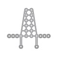 Мини-пластина для дна глазницы, узкая, толщина 0.6 мм 15.04 - фото 503398