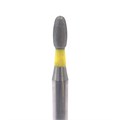 Бор алмазный Ecoline E 379 EF, олива, турбинный наконечник, D=2.3 мм, желтый E-379-EF-314-023 - фото 505447