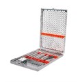 Кассета IMS Infinity DIN, 13 инструментов, 290х184х34, отделение для аксессуаров, белая IMEDIN132 - фото 511807