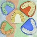 Base stone FL - супер прочный гипс, 4 тип, синий, коробка 25 кг 209859 - фото 514425