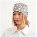 Шапочка медицинская, принт "Кости", серый ШМ132-GRY - фото 521263