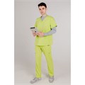 Топ медицинский мужской Steward, салатовый, M INDIFORM-6-03-5-01-M - фото 522640