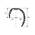 OssBuilder - титановая мембрана, BW 10, BL 11, LL 6, BD 5.5, LD 3.7, горизонтальный SB3H1011F - фото 531412
