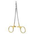 Иглодержатель по RYDER, DUROGRIP, тонкий, длина 155 мм, для нитей 6/0-10/0 BM055R - фото 534620